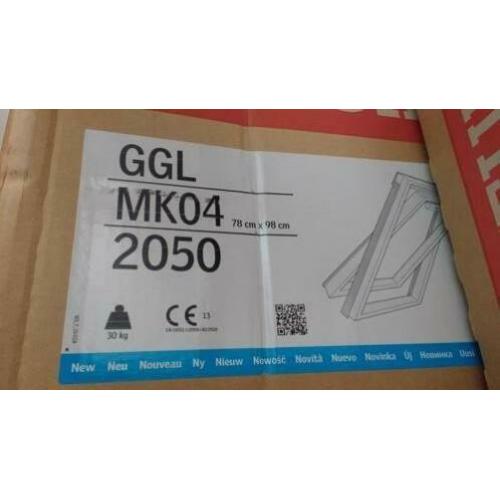 Velux dakraam ggl mk04 incl gootstuk