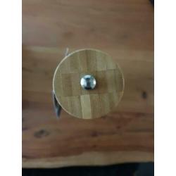 nieuw houten bamboe zout of peper molen