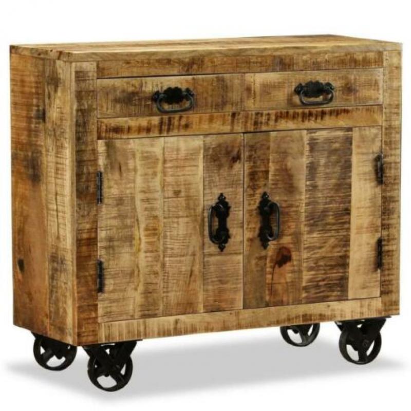 NIEUW Dressoir mangohout matte afwerking Op=Op!