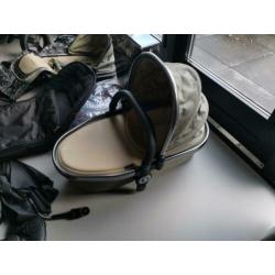 Icandy peach duo olive green groen duowagen kinderwagen