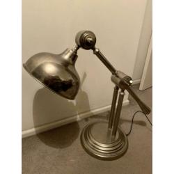 LifeStyle tafel/bureaulamp, chroom, verstelbaar