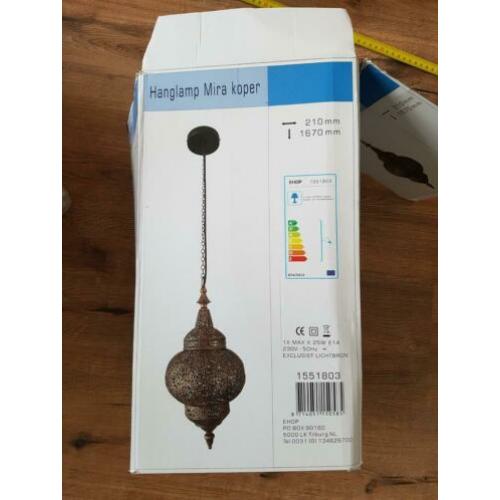 Hanglamp koper
