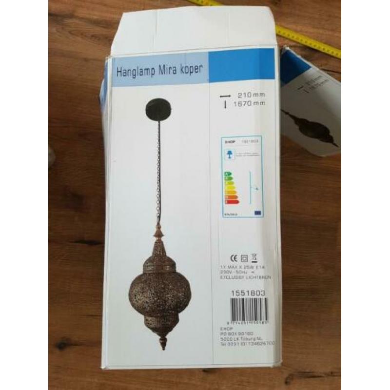 Hanglamp koper