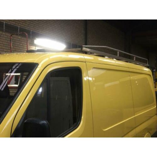Rvs imperiaal sprinter (met eventueel kastruimte)