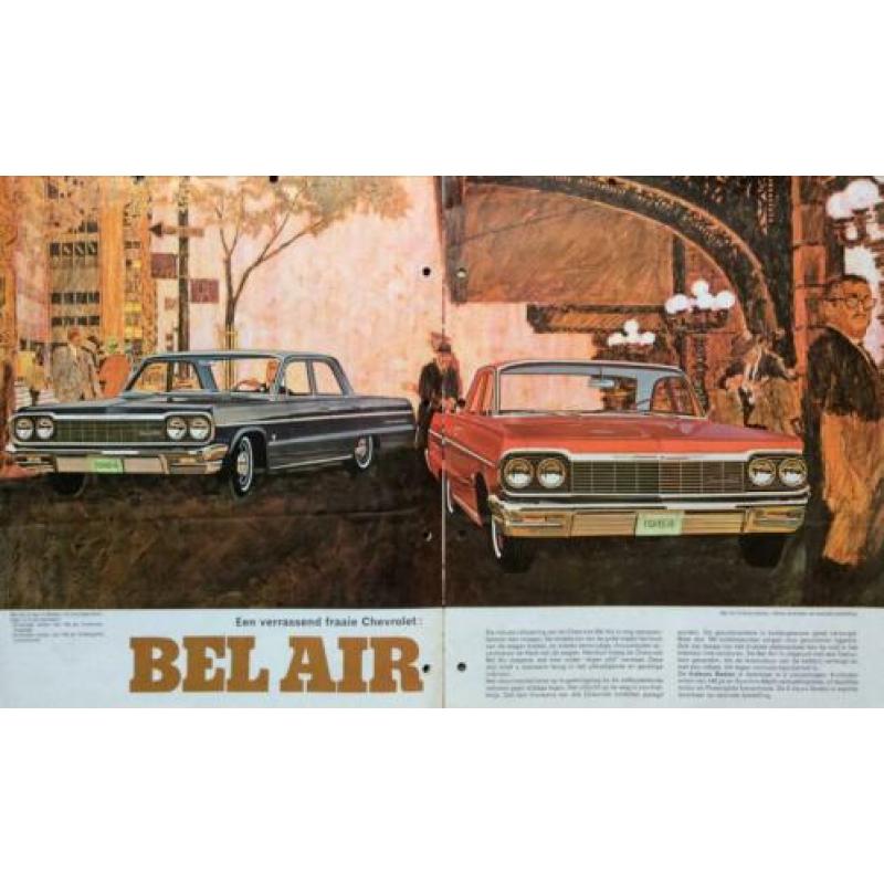Verzameling Chevrolet folders 1964/1991