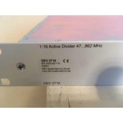556. Quintech DEV 2716 Active CATV-Band RF Combiner