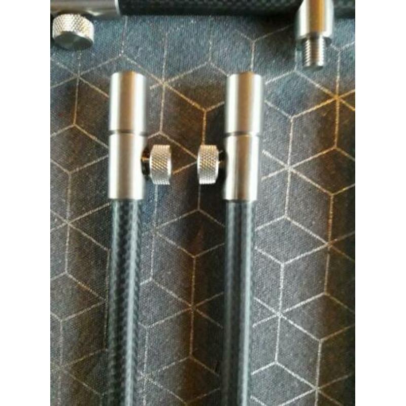 N-brice Carbon Set - Buzz Bars en Banksticks nash fox solar