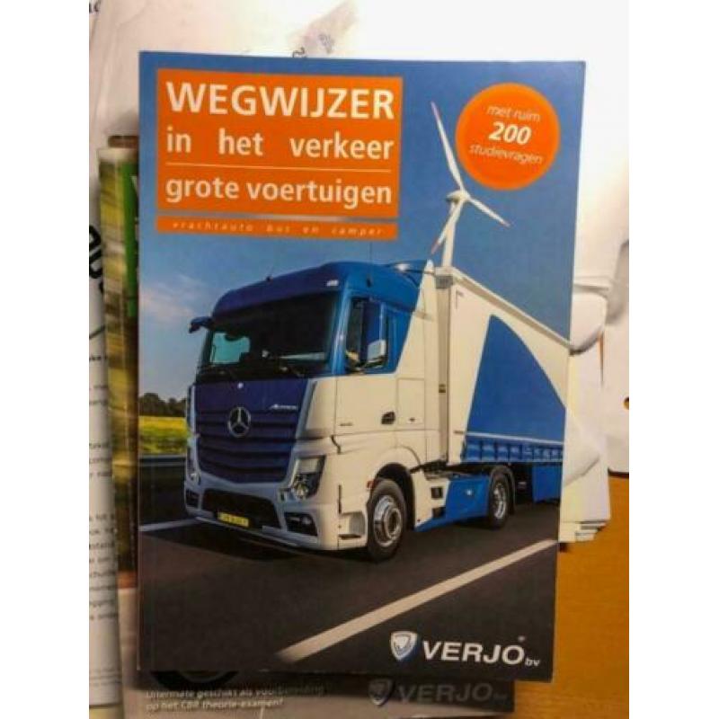 Verjo Vrachtwagen 7 Theorie Examen Boeken Rijbewijs C en CE