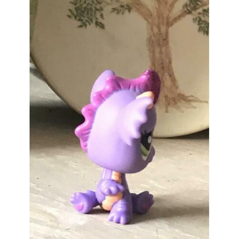 Lps littlest pet shop rare purple dragon petshop