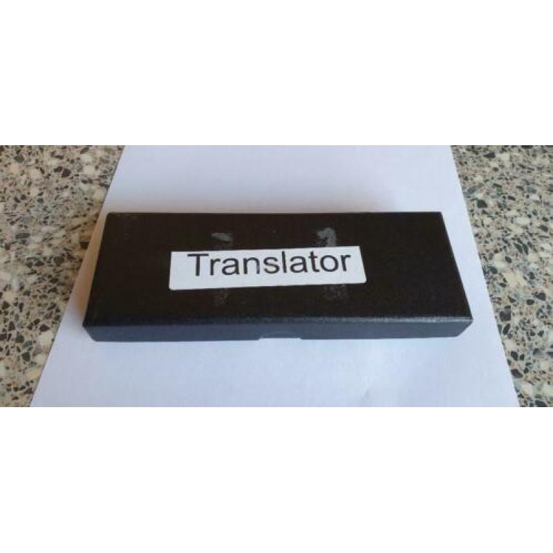 translator, vertaald in tientallen talen
