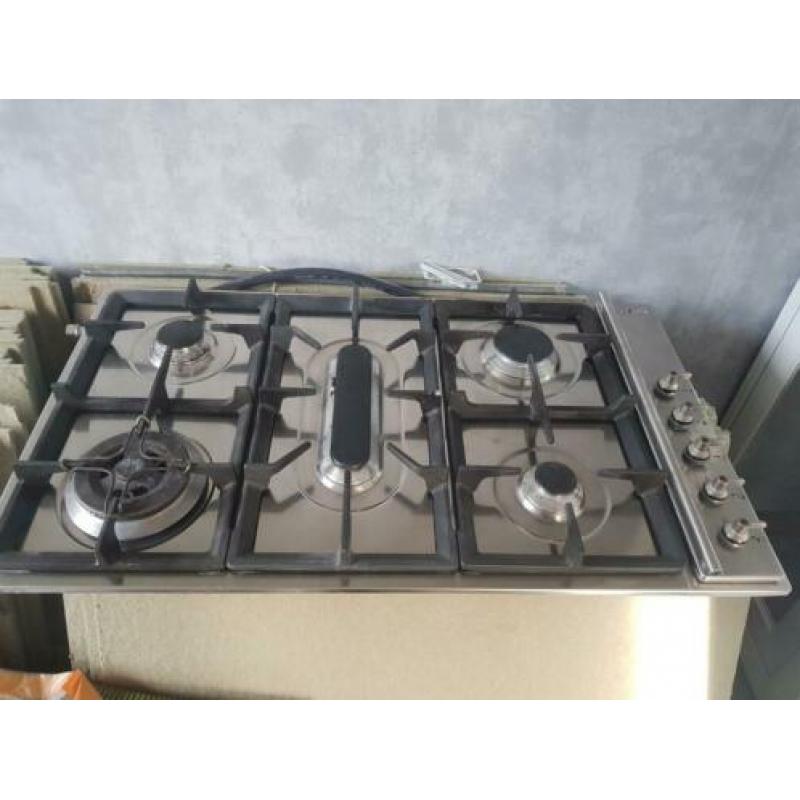 Smeg inbouw gasstel