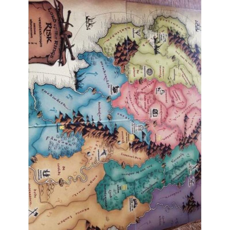 risk, lord of the rings, gezelschapspel,