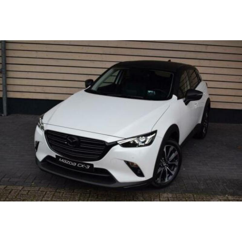 Mazda CX-3 2.0 SkyActiv-G 120 GT - BLACK & WHITE - UNIEK BIJ