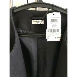 Nieuw Jacqueline de yong jas donkerblauw maat L