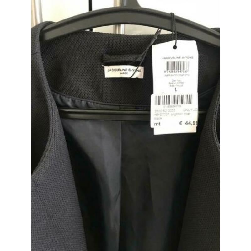 Nieuw Jacqueline de yong jas donkerblauw maat L