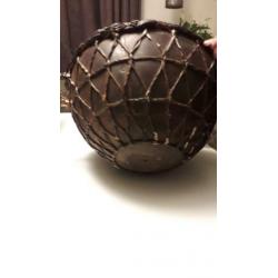 trommel, drum, djembe uniek handgemaakt zeer oud