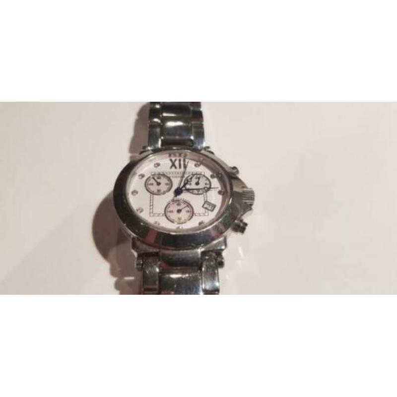 Vendoux dames horloge - stainless steel en waterbestendig