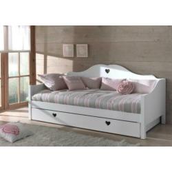 Amori | Kajuitbed | Wit | Slaaplade | Meisjesbed