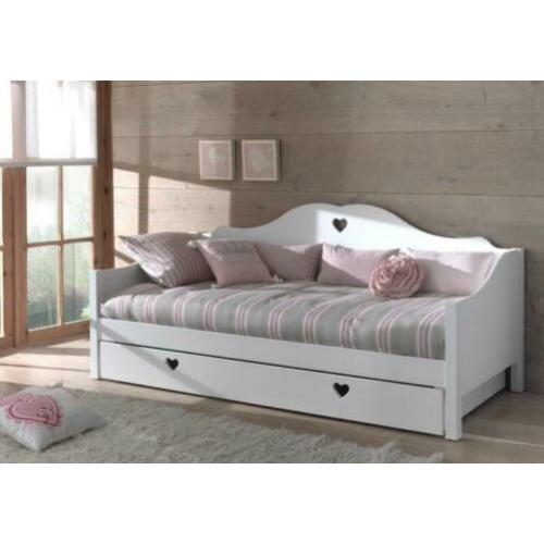 Amori | Kajuitbed | Wit | Slaaplade | Meisjesbed
