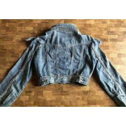 Blue Sista jeans jasje maat XS