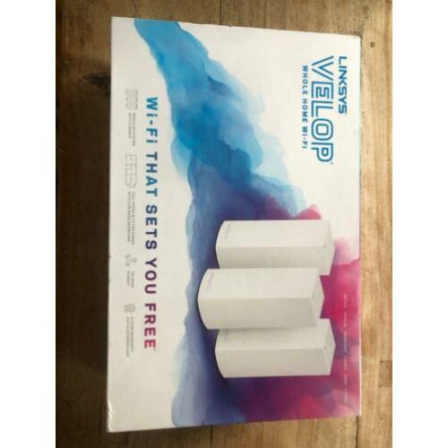 Linksys Velop tri-band Multiroom wifi (3 stations + 2 sttns)