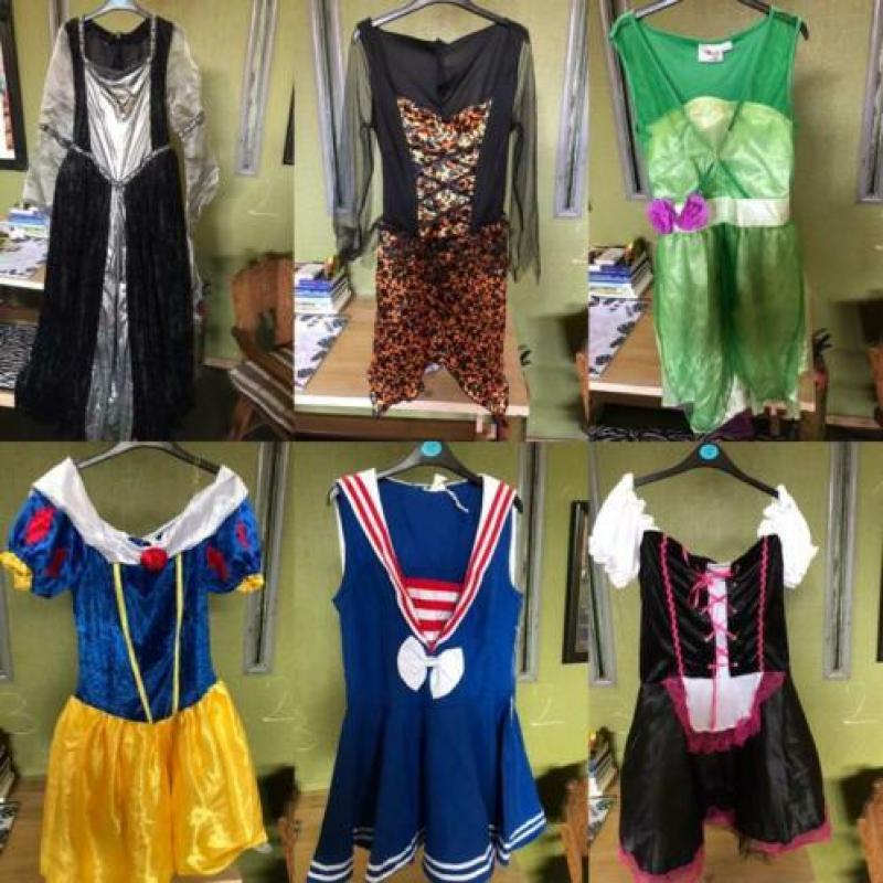Diverse carnaval jurkjes M/L