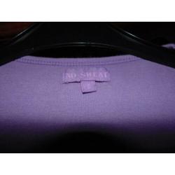 Shirt maat S katoen paars