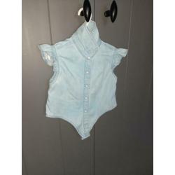 Wit jurkje broderie kant meisje 116 le chic mayoral Primark