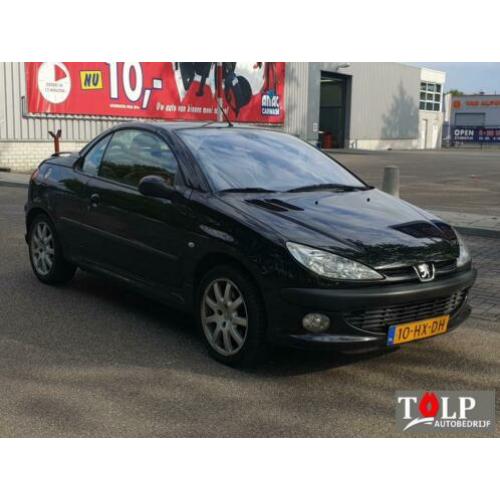 Peugeot 206 CC 2.0-16V bj 2002 Leder Ecc clima