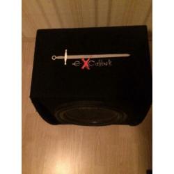 Excalibur Subwoofer Zwart met versterker