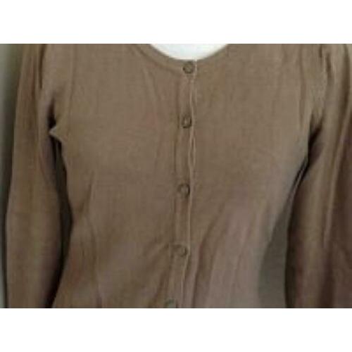 Taupe vest maat S merk H&M