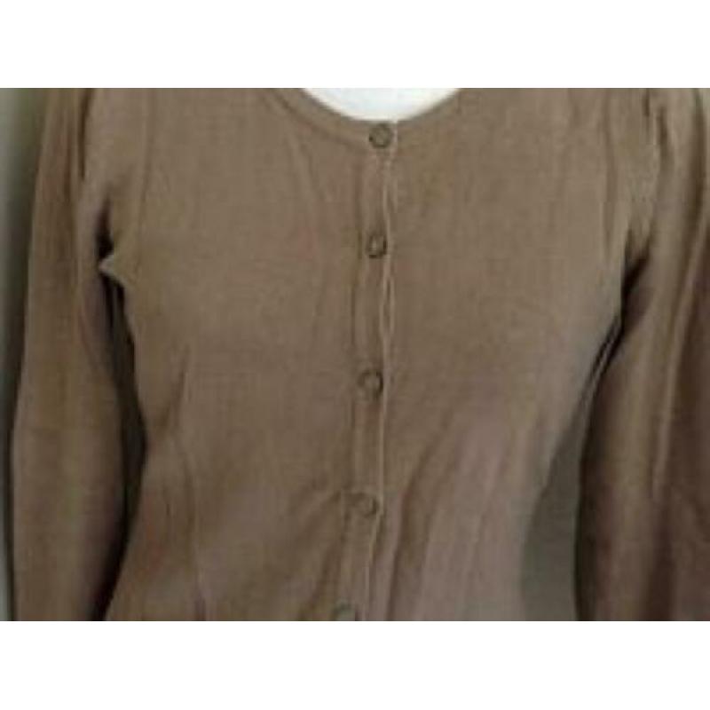 Taupe vest maat S merk H&M