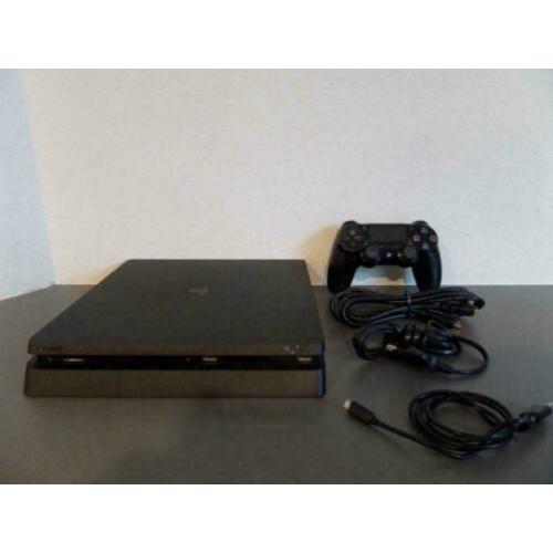Sony PS4 Playstation 4 Slim 1Tb + Controller + kabels + doos