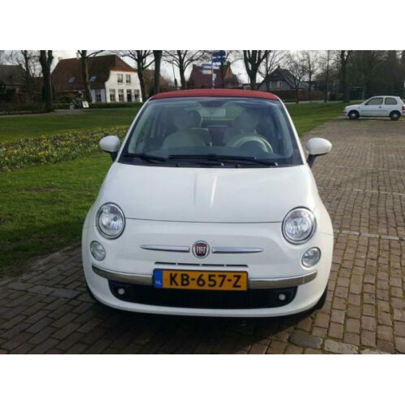 Fiat 500 1.2 C 2013 Uniek interieur, dure 80000 beurt gehad.