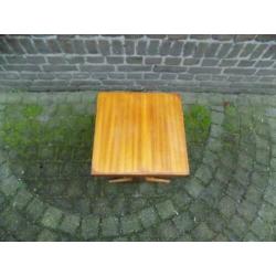 Deens design bijzettafel salontafel teak retro vintage