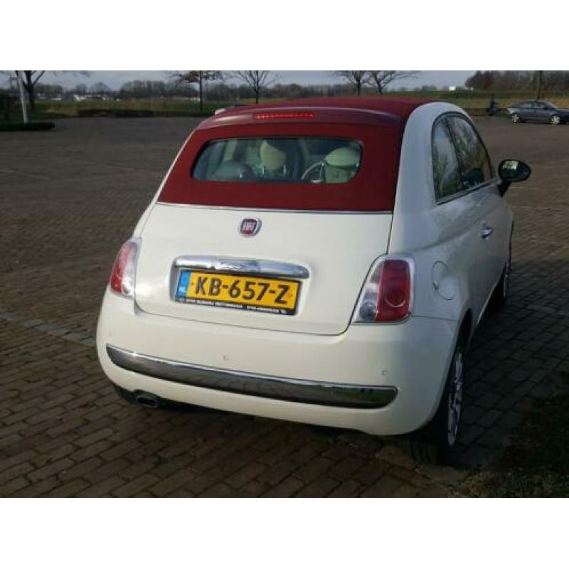 Fiat 500 1.2 C 2013 Uniek interieur, dure 80000 beurt gehad.