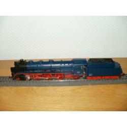 Marklin stoomlokomotief+tender Ho Br 03 /1022 v/d DB dig.