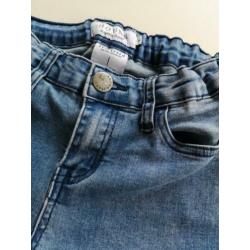 Meisjesjeans hound blauw maat s 134/140