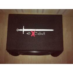 Excalibur Subwoofer Zwart met versterker