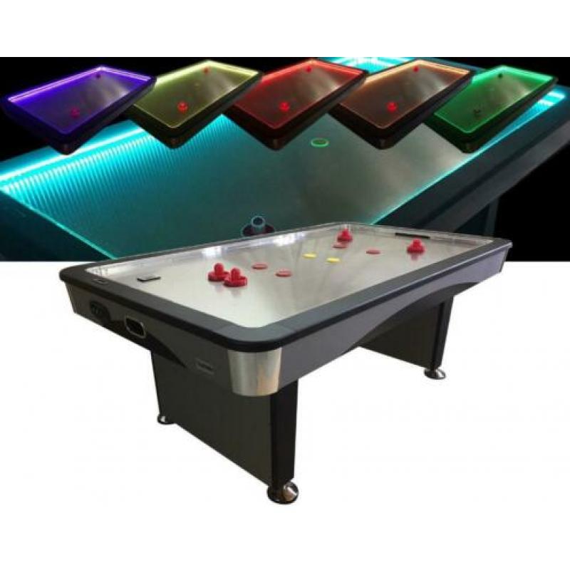 Airhockeytafel TopTable Fast Flash Steel 7ft