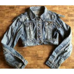 Blue Sista jeans jasje maat XS