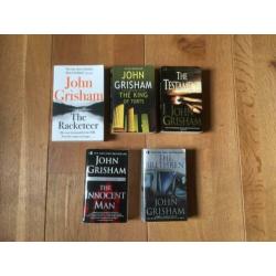 5x Engelstalige/English pocket John Grisham