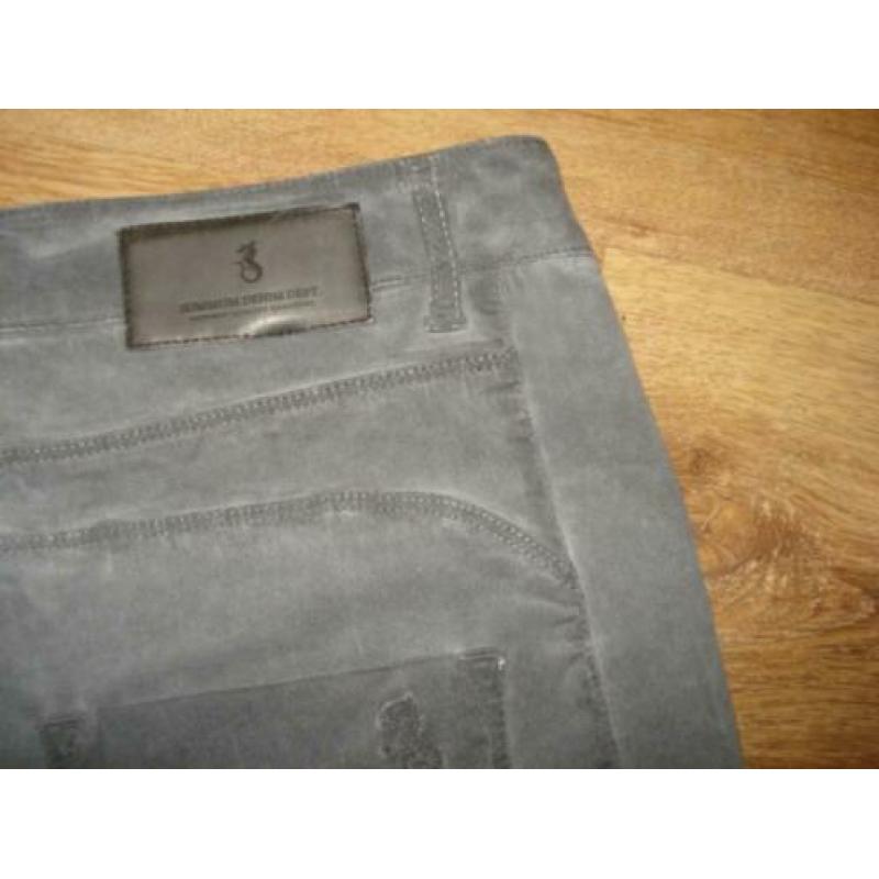 SUMMUM gave grijze stretch skinny broek maat 40