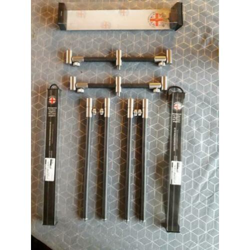 N-brice Carbon Set - Buzz Bars en Banksticks nash fox solar