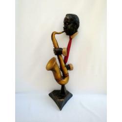 vintage - abstract beeld - Charlie Parker