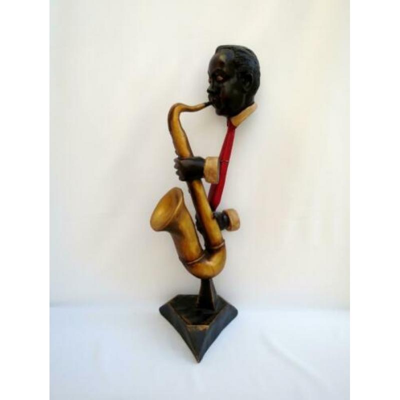 vintage - abstract beeld - Charlie Parker