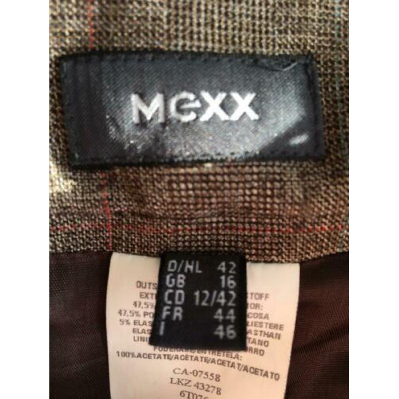 Mexx colbert en rok bruin