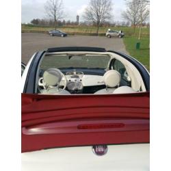 Fiat 500 1.2 C 2013 Uniek interieur, dure 80000 beurt gehad.