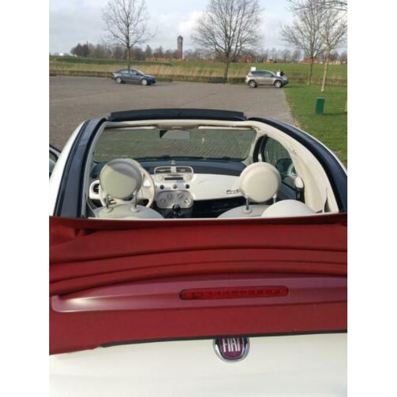 Fiat 500 1.2 C 2013 Uniek interieur, dure 80000 beurt gehad.