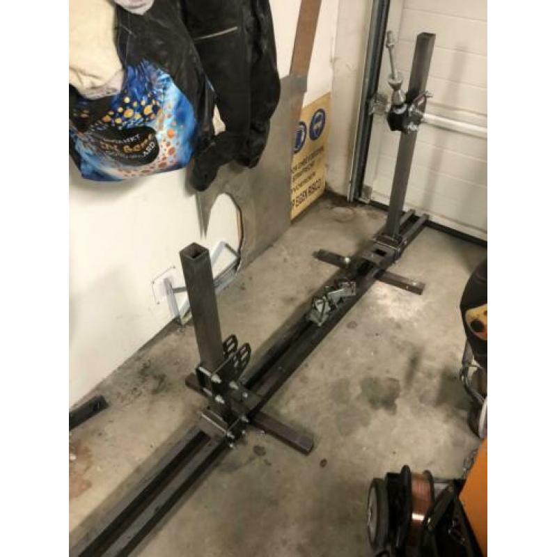 Framejig met chopsource usa verstelling
